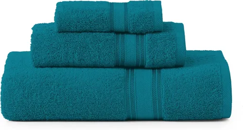 Vista 72 de LANE LINEN Juego de toallas de baño de lujo, 3 piezas, 100% algodón, secado rápido, extra aborbentes, juego de toallas súper suaves, 1 toalla de Gris