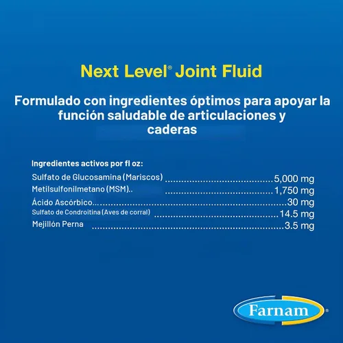 Vista 5 de Farnam Next Level Suplemento para articulaciones de caballo para caballos