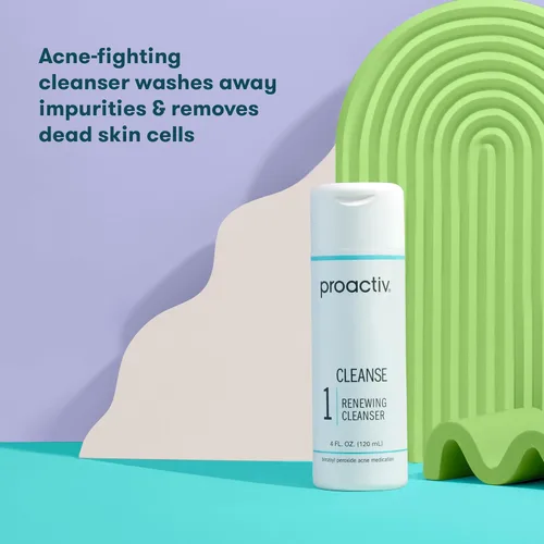 Vista 6 de Proactiv Limpiador de acné – Lavado facial de peróxido de benzoilo y tratamiento del acné – Limpiador facial diario e hidratante de ácido
