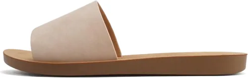 Vista 15 de Soda Shoes Efron-S - Chanclas básicas lisas para mujer, sandalias deslizantes, informales, puntera abierta, playa Todo negro Pu