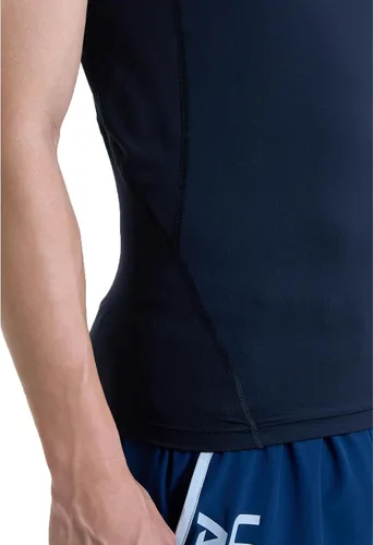 Vista 8 de Under Armour HeatGear Armour Compresión Mock Sin Mangas para Hombre
