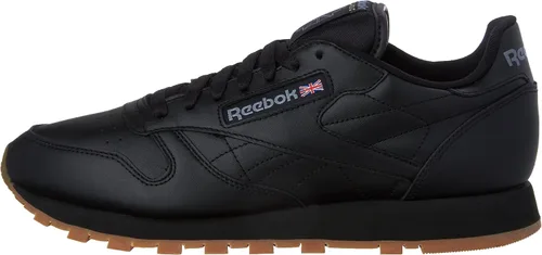 Vista 13 de Reebok, zapatilla informal clásica de piel, para hombre., negro