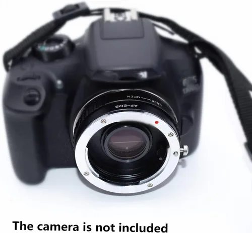 Vista 7 de Adaptador AF a EOS con vidrio óptico, compatible con lentes Sony Alpha A Minolta MA AF para cámaras SLR Canon EOS (EF, EF-S) 7D 550D 500D 1000D 60D