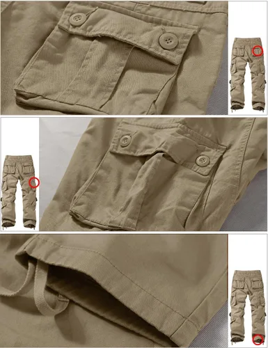 Vista 6 de Match, Wild - Pantalones deportivos tipo cargo para hombre