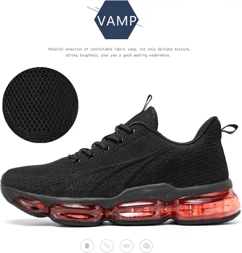 Vista 3 de Zapatillas de correr para hombre con cojín de aire, zapatillas de deporte de moda, informales, tenis, caminar, atléticos, zapatillas para hombre