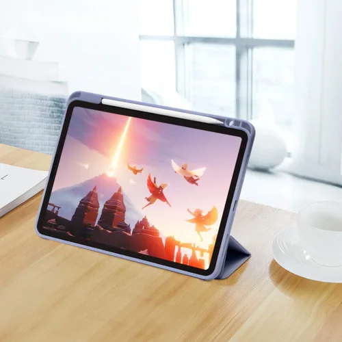 Vista 6 de Funda para iPad Pro de 11 pulgadas de 4ª/3ª/2ª/2ª generación 2022/2021/2020 con soporte para lápices