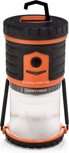 Vista 5 de Linterna recargable USB resistente de Blazin Bolt Banco de energía de 6000mAh 400 lúmenes 400 horas de luz 6 modos Para camping