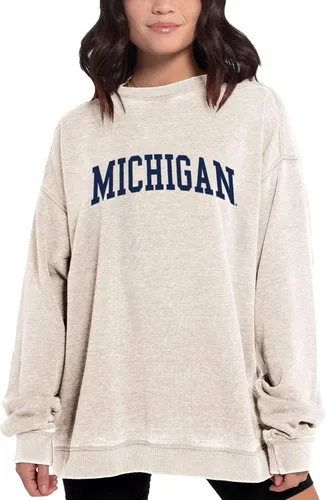 Vista 47 de chicka-d NCAA Burnout - Sudadera de forro polar para mujer