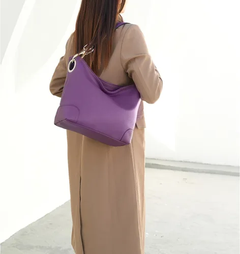 Vista 3 de MKF Collection Mia K - Bolso Hobo para mujer, de piel vegana, bolso de hombro holgado, bolso con asa superior