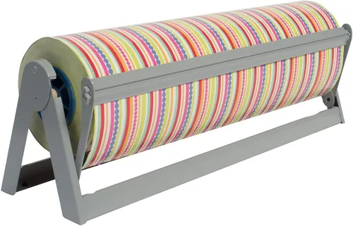 Vista 3 de Bulman A50024 cortador de papel completamente de acero, pie de goma, 24 pulgadas