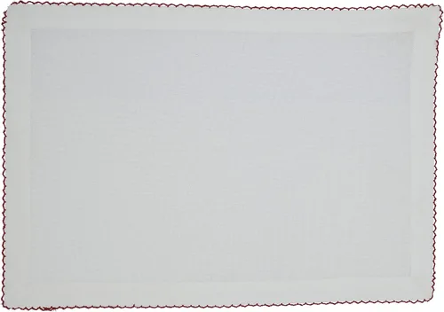 Vista 16 de SARO LIFESTYLE Servilletas de mesa con costura Whip (juego de 4), dorado, 6.0 in (1442.GL6S)