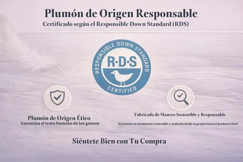 Vista 7 de Continental Bedding Serenity - Edredón de plumón de ganso blanco húngaro, potencia de relleno 700 para todas las estaciones, peso medio, estructura