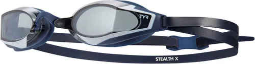 Vista 6 de TYR Stealth-X Performance - Gafas de natación de bajo perfil Dorado/Negro