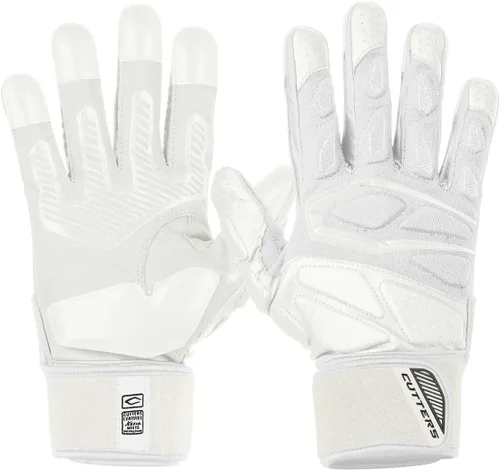 Vista 6 de Cutters Force Padded Football Gloves for Lineman. Extra Grip. Adults
