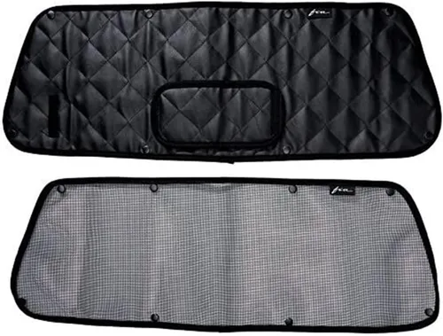 Vista 2 de Fia WF923-11 Protector de la rejilla del automóvil para invierno de ajuste personalizado, Negro