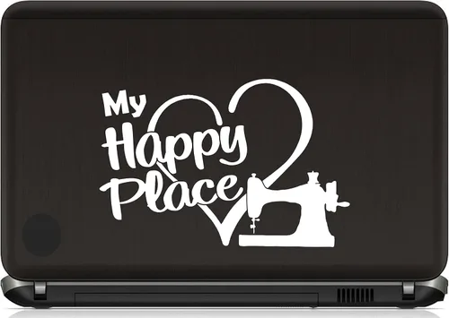 Vista 5 de My Happy Place BG 853 - Adhesivo decorativo para ventana de coche