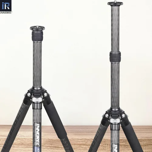 Vista 7 de INNOREL ER362C Universal 10 capas de fibra de carbono trípode centro columna extensión extensión poste extensor - dos secciones media columna