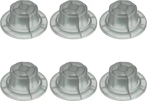 Vista 8 de Cubiertas de tuerca de hoja de ventilador de orificio universal Blanco