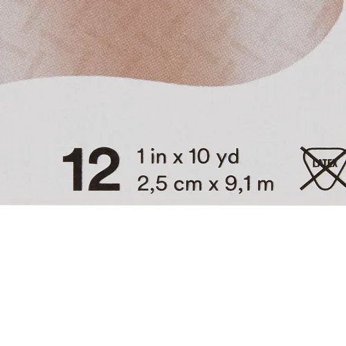 Vista 5 de 3M Cinta quirúrgica de microespuma, papel no estéril, fácil de rasgar, bronceado, 1 pulgada x 10 yardas, 12 unidades Papel fácil de rasgar, 10