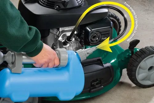 Vista 4 de Sistema de cambio de aceite para motor de tamaño grande LiquiVac, de Air Power America, S