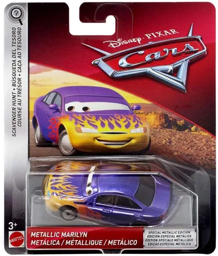 Vista 2 de Disney Pixar Cars Metálico Marilyn