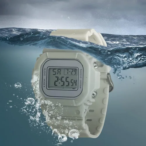 Vista 4 de Digital Watch for Men Women Waterproof Outdoor Military Sports Timer Multifunctional Wristwatch Classic Design Easy to Set and Read Alarm Stopwatch