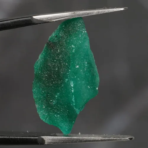 Vista 2 de REAL-GEMS Piedra preciosa suelta de 7,5 quilates verde real natural esmeralda cruda para lapidary AXF-739
