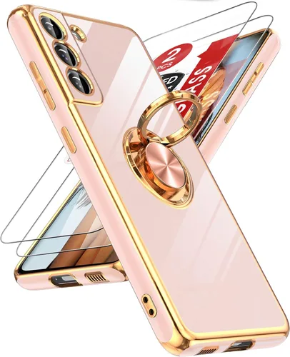 Vista 81 de LeYi Funda para iPhone XR: con Protector de Pantalla de Vidrio Templado [Paquete de 2] Soporte de Anillo Giratorio de 360°, Soporte Magnético