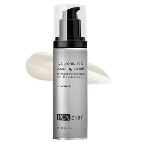 Vista 12 de PCA SKIN Suero facial potenciador de ácido hialurónico, suero de ácido hialurónico para la cara hecho con niacinamida y ceramidas, ayuda a reducir