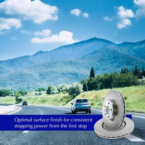 Vista 8 de Centric 121.67042 C-Tek - Rotor de freno delantero automotriz para Jeep seleccionado, año