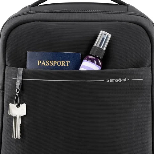 Vista 7 de Samsonite Mochila de viaje Better Than Basic, Negro, Mochila Better Than Basics