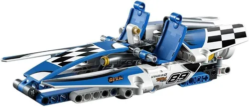 Vista 6 de LEGO Technic Hidrodeslizador 42045 set avanzado vehículos.