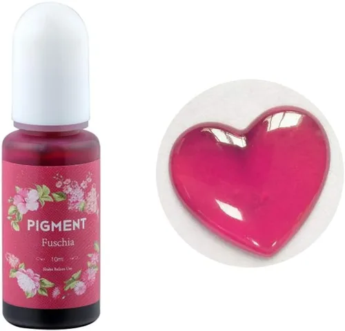 Vista 33 de Mezcla de resina epoxi UV de 0.3 fl oz, pigmento líquido, pigmento de resina colorante, secado rápido, manualidades, herramientas de fabricación