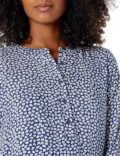 Vista 4 de Tienda Essentials - Blusa tejida de manga larga para mujer