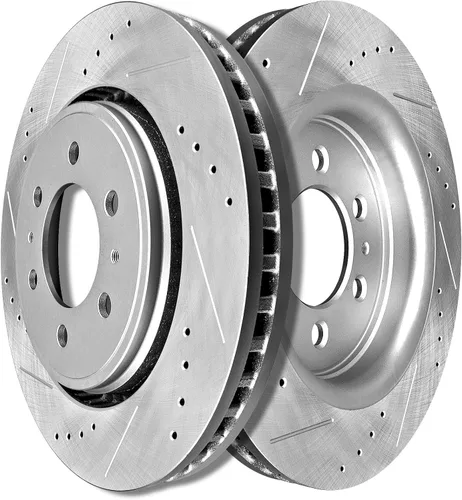 Vista 20 de SCITOO Kits de rotores de freno de disco trasero para Jeep Grand Cherokee 1999-2004