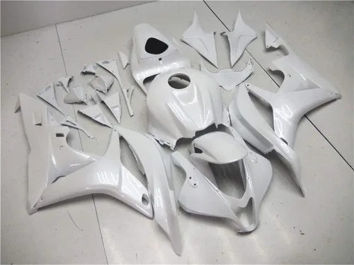Vista 2 de Nuevo carenado blanco perla apto para Honda 2007 2008 CBR600RR inyección ABS plásticos nuevo carrocería 07 08 d. Perla blanca