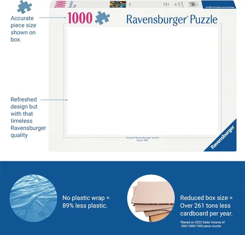 Vista 5 de Ravensburger Disney-Pixar Movies Rompecabezas de 1000 Piezas para Adultos - 12000298 - Troquelado Artesanal, Fabricado en Alemania, Cada Pieza