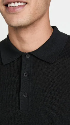 Vista 6 de rag & bone Polo de punto Harvey para hombre