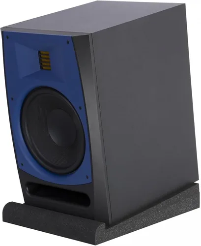 Vista 6 de PreSonus Eris Studio 4 - Monitores de estudio activo de 2 vías de 4.5 pulgadas con guía de ondas EBM con cable de ruptura estéreo, cable XLR y paño