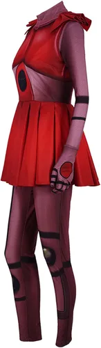 Vista 3 de ZJTY Disfraz de Five Nights Freddy's de FNAF para Halloween, disfraz de cosplay para adultos y niños (adultos-3XL, AA), Aa.