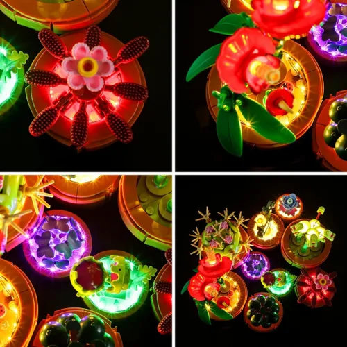 Vista 3 de LIGHTAILING Luz para Lego- 10329 Tiny-Plants - Kit de iluminación LED compatible con el modelo de bloques de construcción Lego - NO incluido