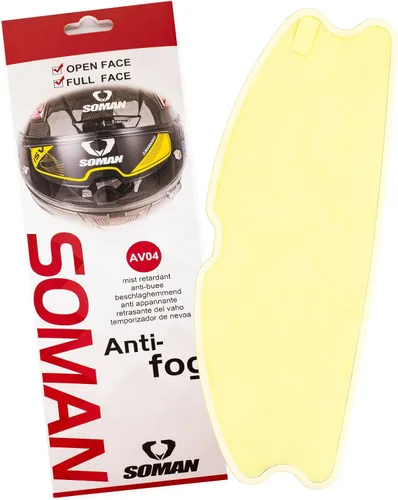 Vista 6 de Películas anti-vaho Soman GT-Air 2 para casco, adhesivos anti-vaho para casco CNS-1 compatibles con GT Air, GT Air 2, Neotec, CNS-1, TC-5, TC-9