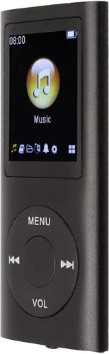 Vista 5 de Reproductor de MP3, reproductor con pantalla LCD de 1.8 pulgadas, mini puerto USB, grabadora de voz digital clásica delgada con radio FM, altavoz