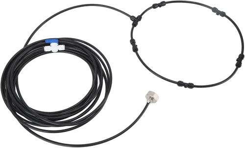 Vista 3 de DAUZ Tubo rociador de agua, kit de nebulización de ventilador, resistente a la corrosión, buen sellado para exteriores (rosca estándar de EE. UU.)