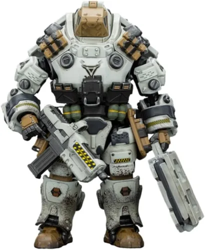 Vista 7 de JoyToy 1/18 - Juego de 4 figuras de acción de mecha, fuerzas expedicionarias de dolor, 9ª legión, compañía de asalto, sargento mayor, asaltante