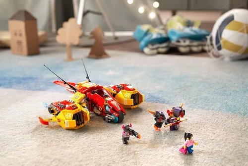 Vista 4 de LEGO Monkie Kid: Monkie - Kit de construcción de juguete de avión Cloud Jet 80008 para niños, niños y niñas a partir de 8 años, exclusivo de Amazon