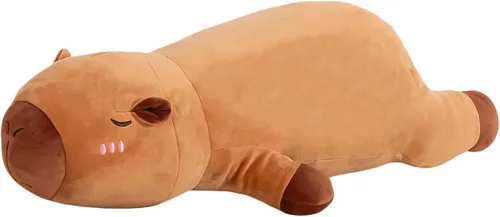 Vista 16 de FFxiong Peluche de zorro grande de 22 pulgadas, bonita almohada suave para el cuerpo, regalo para niños, niñas, niños, San Valentín, cumpleaños