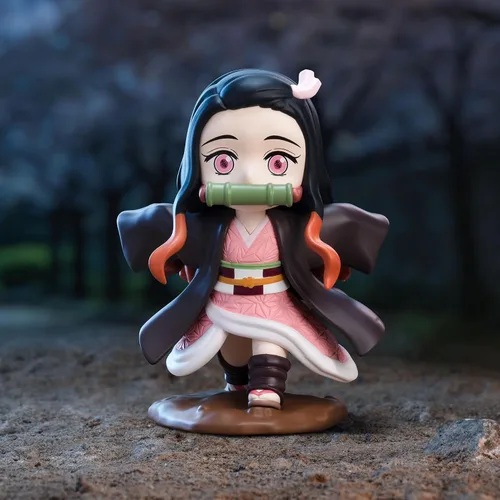 Vista 3 de POP MART Demon Slayer Kimetsu no Yaiba Battle Series - Caja ciega