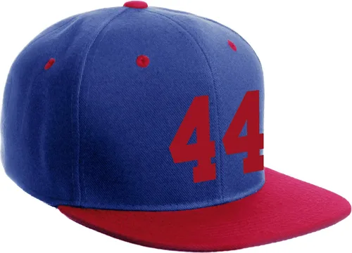 Vista 11 de Número de equipo modificado para requisitos particulares del jugador del color del sombrero del Snapback de la visera plana clásica de la visera