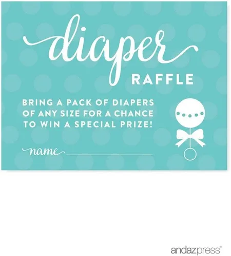 Vista 35 de Colección de Baby shower de Andaz Press Baby & Co., Banner Cards & Gifts, 1